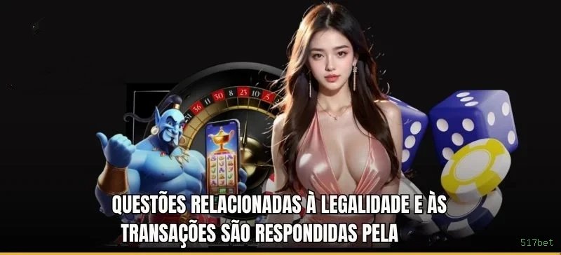 Imagem promocional do cassino online da 517bet mostrando jogos ao vivo