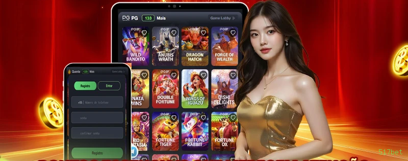 Imagem promocional da plataforma 517bet